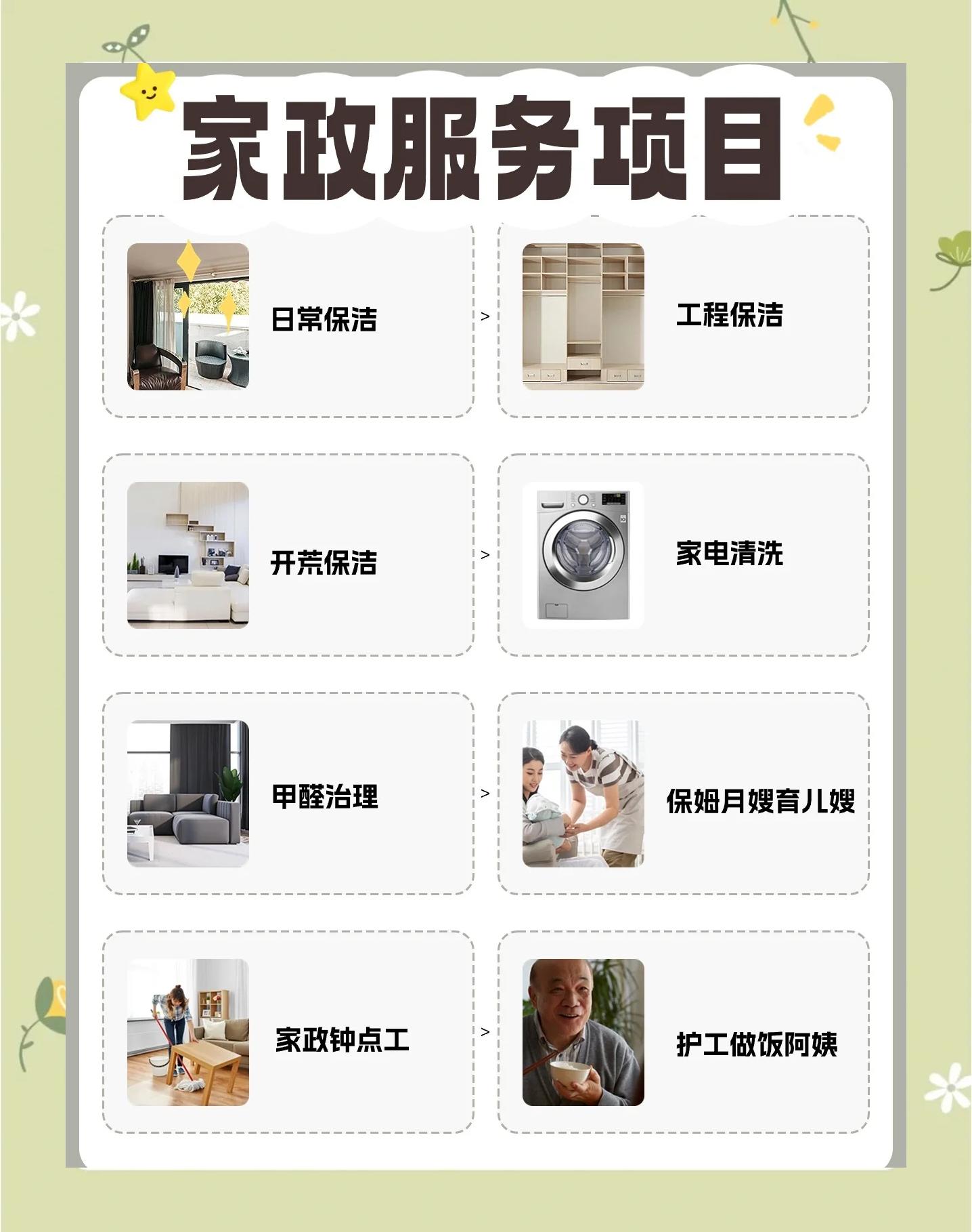 家政服務全解析 涵蓋哪些項目？